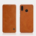 Кожаный чехол Nillkin Qin Leather Case Коричневый  для Huawei P Smart Plus\ Nova 3i(#4)