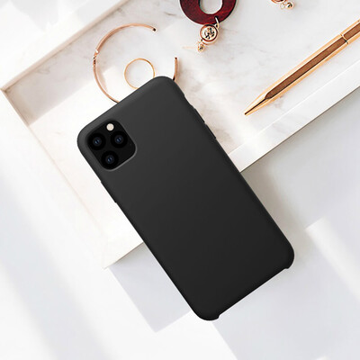 Силиконовый чехол-накладка Nillkin Flex PURE синий для Apple iPhone 11 Pro Max(14)