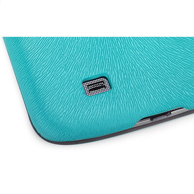 Полиуретановый чехол книга ROCK City Series Light Blue для Samsung i9200 Galaxy Mega 6.3(3)