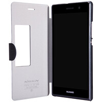 Полиуретановый чехол Nillkin Fresh Series Black  для Huawei Ascend P7