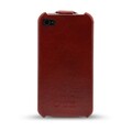 Кожаный чехол Melkco Leather Case Vitage Red для Apple iPhone 4/4S(#2)