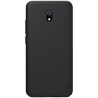 Пластиковый чехол с подставкой Nillkin Super Frosted Shield Черный для Xiaomi Redmi 8A