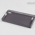 Силиконовый чехол Jekod TPU Case Black для Huawei Ascend P7 mini(#2)