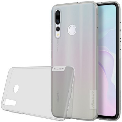 Силиконовый чехол Nillkin Nature TPU Case Серый для Huawei Nova 4(3)