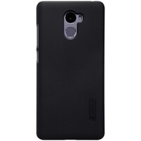 Пластиковый чехол с пленкой Nillkin Super Frosted Shield Black для Xiaomi RedMi 4