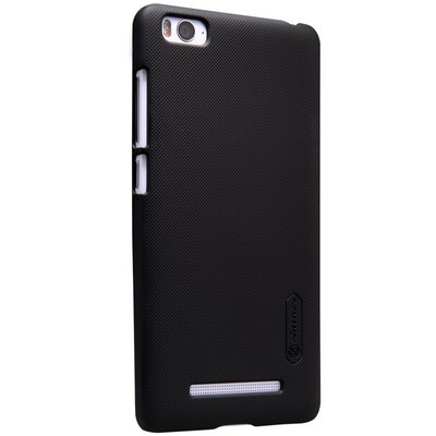Пластиковый чехол с пленкой Nillkin Super Frosted Shield Black для Xiaomi MI4i(2)