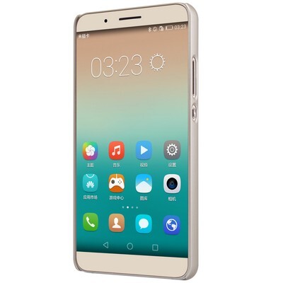 Пластиковый чехол с пленкой Nillkin Super Frosted Shield Gold для Huawei Honor ShotX(2)