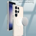 Силиконовый чехол Nillkin Nature TPU Pro Magnetic Case Прозрачный для Samsung Galaxy S24 Ultra(#8)