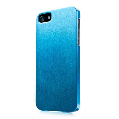 Пластиковый чехол Capdase Karapase Silva Satin Blue для Apple iPhone 5/5s/SE(1)