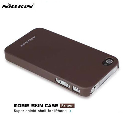 Пластиковый чехол Nillkin D-Style Matte Brown для Apple iPhone 4/4S(3)