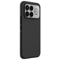 Пластиковый чехол с пластиной Magsafe Nillkin Super Frosted Shield Pro Magnetic Case черный  для Xiaomi Poco F8 Ultra(#3)