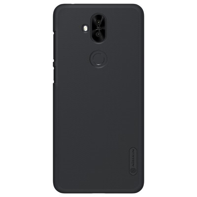 Пластиковый чехол с пленкой Nillkin Super Frosted Shield Черный для Asus ZenFone 5 Lite ZC600KL(1)