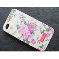 Пластиковый чехол Cath Kidston Rose Pink для Apple iPhone 4/4S(#1)
