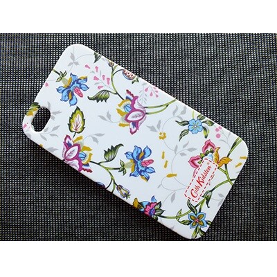 Пластиковый чехол Cath Kidston Case Flowers Blue №1 для Apple iPhone 4/4S(1)