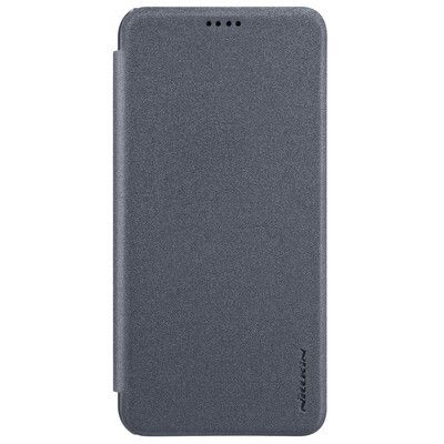 Полиуретановый чехол книга Nillkin Sparkle Leather Case Черный для Huawei P20 Lite(1)