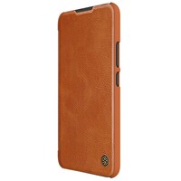 Кожаный чехол Nillkin Qin Leather Case Коричневый  для Samsung Galaxy A34
