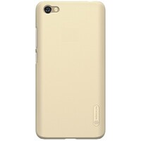 Пластиковый чехол с пленкой Nillkin Super Frosted Shield Gold для Xiaomi Redmi Note 5A (2/16Gb)