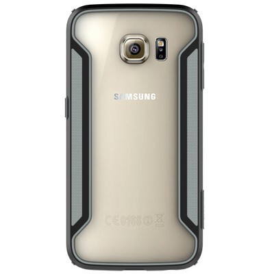 Пластиковый бампер Nillkin Armor-Border series Black для Samsung G925F Galaxy S6 Edge(1)