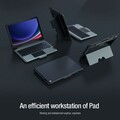 Чехол клавиатура Nillkin Bumper Combo Keyboard Case Backlit Version Черный для Samsung Galaxy Tab S9 Plus 5G(#5)