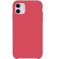 Силиконовый чехол малиновый для Apple iPhone 11(#5)