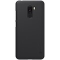 Пластиковый чехол Nillkin Super Frosted Shield Черный для Xiaomi Pocophone F1(#1)