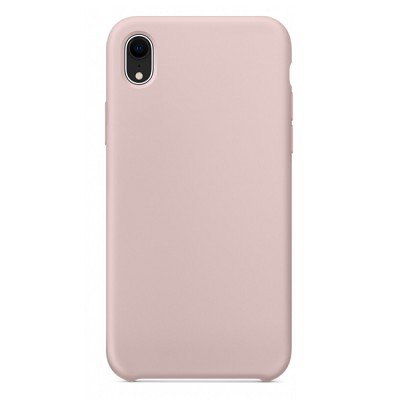 Силиконовый чехол светло-розовый для Apple iPhone XR(2)
