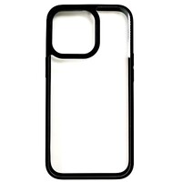 Силиконовый чехол Ipaky Clear Case прозрачно-черный для Apple iPhone 13 Pro Max
