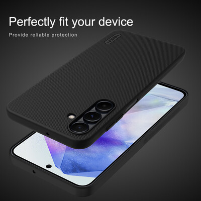 Пластиковый чехол Nillkin Super Frosted Shield Черный для Samsung Galaxy A16(3)