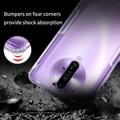 Силиконовый чехол Nillkin Nature TPU Case Прозрачный для Xiaomi Redmi K30 (Poco X2)(4)