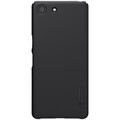 Пластиковый чехол с подставкой Nillkin Super Frosted Shield Черный для Sony XZ4 Compact(#1)
