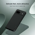 Пластиковый чехол с пластиной Magsafe Nillkin Super Frosted Shield Pro Magnetic Case Черный для Google Pixel 8a(#8)