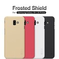 Пластиковый чехол с подставкой Nillkin Super Frosted Shield Черный для Samsung Galaxy J6 Plus(#4)