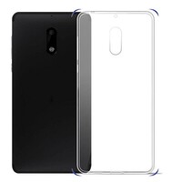 Силиконовый чехол TPU Case 0.6mm прозрачный для Nokia 3.1 (2018)