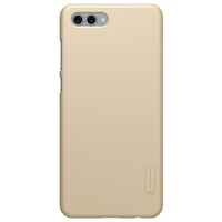 Пластиковый чехол с пленкой Nillkin Super Frosted Shield Gold (Золотой) для Huawei Nova 2S