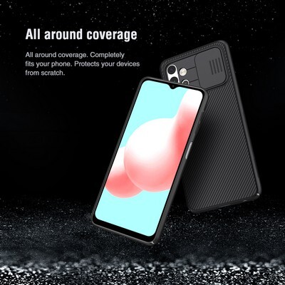 Чехол-накладка Nillkin CamShield черная для Samsung Galaxy A32 5G(5)