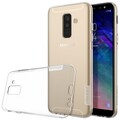 Силиконовый чехол Nillkin Nature TPU Case Прозрачный для Samsung Galaxy A6 Plus (2018)(#3)