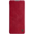 Кожаный чехол Nillkin Qin Leather Case Красный для Samsung Galaxy S10 Lite(#1)