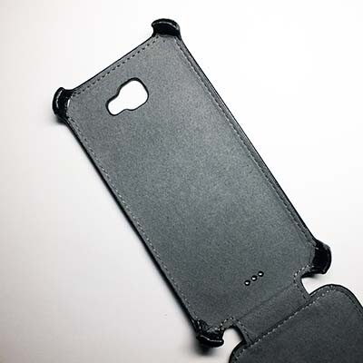 Кожаный чехол Armor Case Black для FLY IQ454 EVO Tech 1(2)