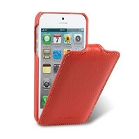 Кожаный чехол книга Melkco Leather Case Red LC для Apple iPhone 5/5s/SE