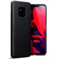 Силиконовый чехол TPU Matte Case 1mm черный для Huawei Mate 20 Pro(#1)