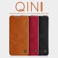 Кожаный чехол Nillkin Qin Leather Case Черный для Samsung Galaxy S21 FE(#5)
