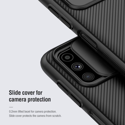 Чехол-накладка Nillkin CamShield черная для Samsung Galaxy M51(3)