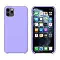 Силиконовый чехол светло-фиолетовый  для Apple iPhone 11 Pro Max(#3)