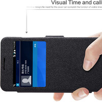 Полиуретановый чехол Nillkin Fresh Series Black для Huawei Ascend G630