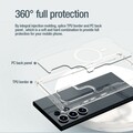 Силиконовый чехол Nillkin Nature TPU Pro Magnetic Case Прозрачный для Samsung Galaxy S24 Ultra(#4)
