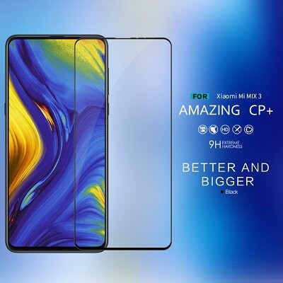 Защитное стекло NILLKIN CP+ черное для Xiaomi Mi Mix 3(6)
