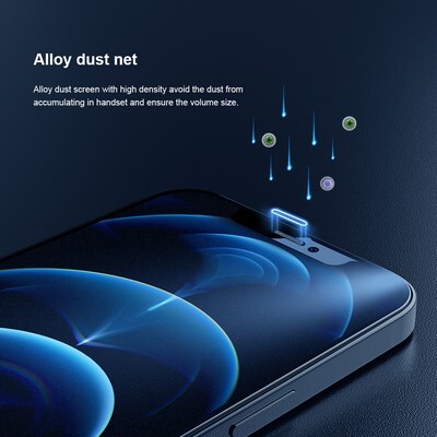 Матовое защитное стекло Nillkin FogMirror Tempered Glass  для Apple iPhone 13(5)