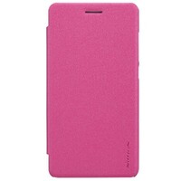 Полиуретановый чехол Nillkin Sparkle Leather Case Red для Huawei G Play Mini