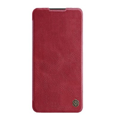 Кожаный чехол Nillkin Qin Leather Case Красный для Xiaomi Redmi Note 11 5G(1)