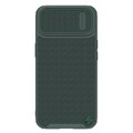 Чехол пластиной Magsafe Nillkin Textured S Magnetic Case Зеленый для Apple iPhone 14(#1)